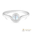 Moonstone Ring-Curved Illumination