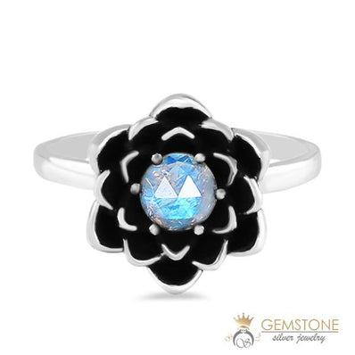 Moonstone Ring-Harbored Gunsmoke