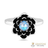 Moonstone Ring-Harbored Gunsmoke