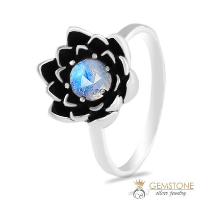 Moonstone Ring-Harbored Gunsmoke