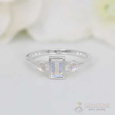 Moonstone Ring