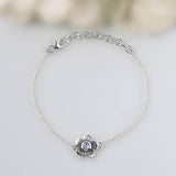 Moonstone Bracelet-Young Floret - gemstonesilverjewelryus