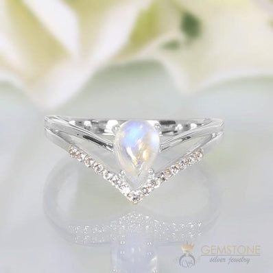 Moonstone Ring