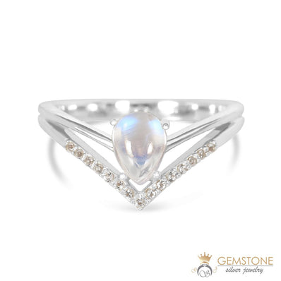 Moonstone Ring