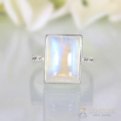 Moonstone Ring