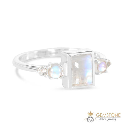 Moonstone Ring