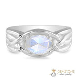 Moonstone Ring-Scenic Grace