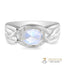 Moonstone Ring-Scenic Grace