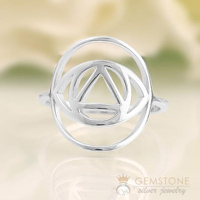 925 STERLING SILVER -BROW CHAKRA RING - Gemstone Silver Jewelry