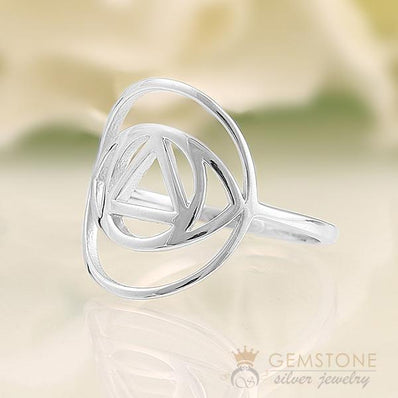 925 STERLING SILVER -BROW CHAKRA RING - Gemstone Silver Jewelry