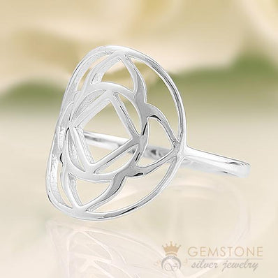 925 STERLING SILVER -BASE CHAKRA RING - Gemstone Silver Jewelry