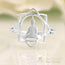 925 Sterling Silver - Buddha Good Karma Chakra Ring