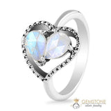 Moonstone Ring-Love and Devotion