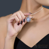 Moonstone Pendant-Timeless - Gemstone Silver Jewelry