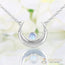 Moonstone Necklace-Night Warrior