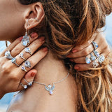 Moonstone Earring-Charon - gemstonesilverjewelryus