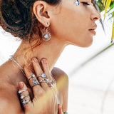 Moonstone Earring-Delphi - gemstonesilverjewelryus