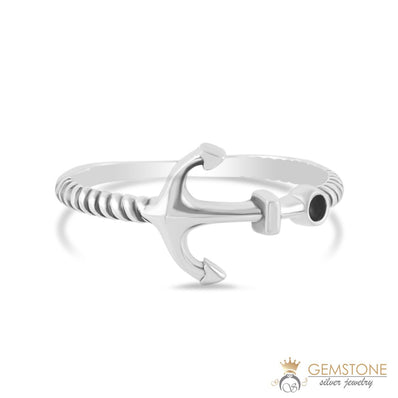 Silver Ring-Timeless Anchor