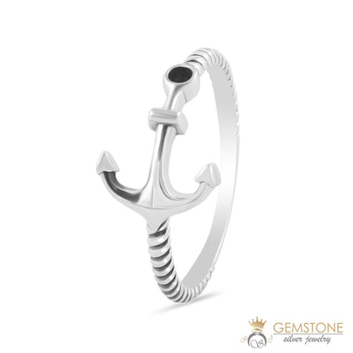 Silver Ring-Timeless Anchor