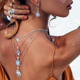 Moonstone Pendant-Colossal Lure - gemstonesilverjewelryus