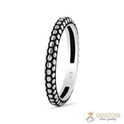 Silver Ring-Ethereal Droplets