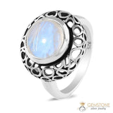 Moonstone Ring-Sparkling Luxe