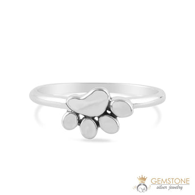 Silver Ring-Canine Paw