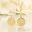 14kt Gold Vermeil - Crown Chakra Earring