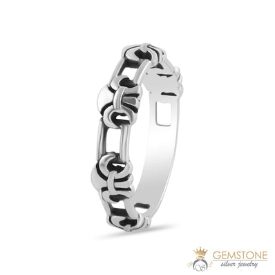 Silver Ring-Puzzled Diana