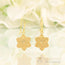 14kt Gold Vermeil - Coexist Good Karma Chakra Earring