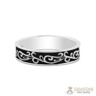 Silver Ring-Alluring Bouquet