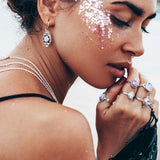 Moonstone Earring-Sweet Riddle - gemstonesilverjewelryus