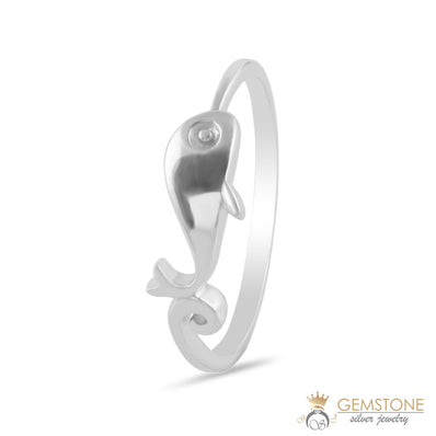 Silver Ring-Mighty Whale