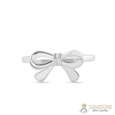 Silver Ring-Luminous Bow