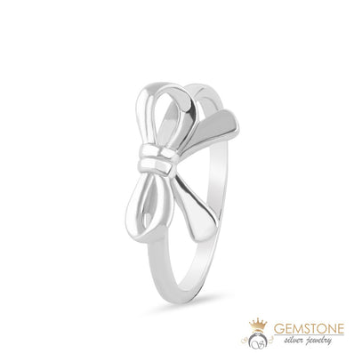 Silver Ring-Luminous Bow