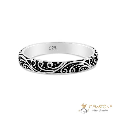 Silver Ring-Whimsical Impression