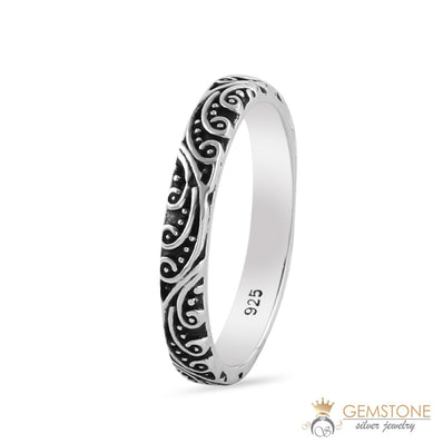 Silver Ring-Whimsical Impression