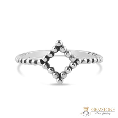 Silver Ring-Pearly Shimmer