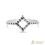 Silver Ring-Pearly Shimmer