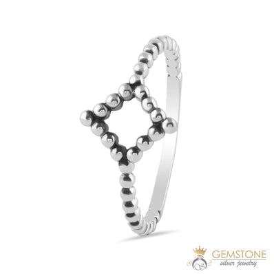 Silver Ring-Pearly Shimmer