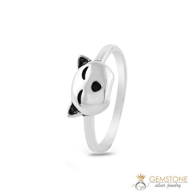 Silver Ring-Delighted Feline