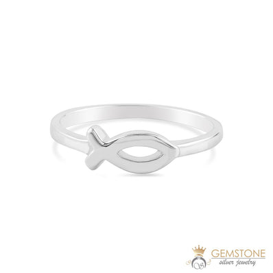 Silver Ring-Silver fish