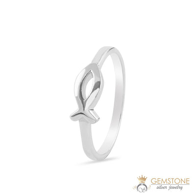 Silver Ring-Silver fish