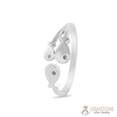 Silver Ring-Countless Fishes