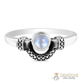 Moonstone Ring-Royal Perfection