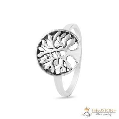 Silver Ring-Tree Of Life