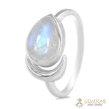 Moonstone Ring-Celestial Tear