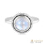 Moonstone Ring-Fiery Ornament