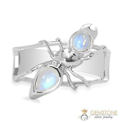Moonstone Ring-Dual Euphoria