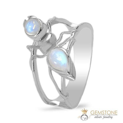 Moonstone Ring-Dual Euphoria